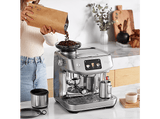 Cafetera express - Sage Oracle™ Jet, 9 bar, 1600 W, 2.3L, 2 Tazas, Muele, Dosifica y Prensa, ThermoJet®, Acero inoxidable cepillado