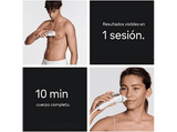 Depiladora IPL - Braun Luz Pulsada Smart Skin i·Expert PL7431, Depilación en casa, Con App e IA, SmartSkinProtect, Cabezal Smart Flex + 3 cabezales