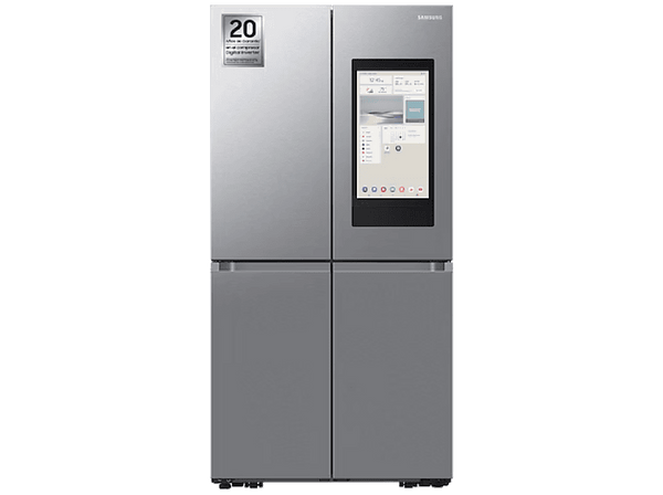 Frigorífico americano - Samsung RF65DG9H0ESREF, Triple Cooling, 183 cm, 636l, Dispensador de agua, Inox