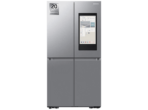 Frigorífico americano - Samsung RF65DG9H0ESREF, Triple Cooling, 183 cm, 636l, Dispensador de agua, Inox