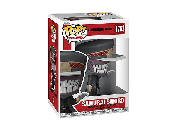 Figura Funko Pop! - Chainsaw Man: Samurai Sword, Vinilo, 10 cm