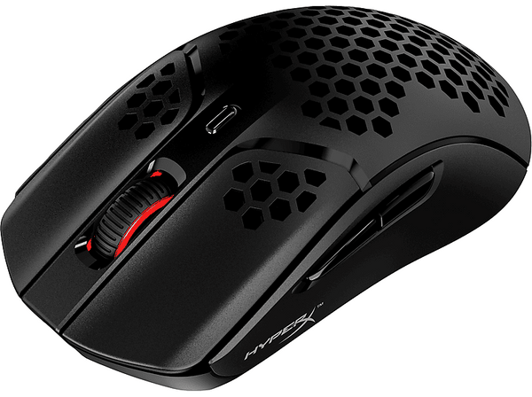 Ratón gaming - HyperX Pulsefire Haste, inalámbrico, 16000 ppp, Hasta 100 horas, PC, Negro