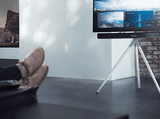 Soporte TV - One For All WM 7462, Para TV de 32 - 65 , VESA 400x400, Altura ajustable, Rotación 360º, Blanco