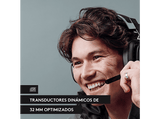 Auriculares gaming - Logitech G Astro A10, Diadema, Cable, Para Xbox Series X|S, Micrófono volteable para silenciar, Control volumen integrado, Negro