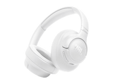 Auriculares inalámbricos - JBL Tune 780NC, Autonomía 76 h, Diadema, Circumaurales, Cancelación ruido adaptativa con Smart Ambient, Plegables, Blanco