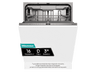 Lavavajillas integrable - Hisense HV16D5, 16 servicios, 6 programas, 59.8 cm, Cestas flexibles, Tres programas, Sin Panelar