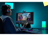 Webcam - Razer Kiyo V2 X, 2560 x 1440 píxeles a 60 FPS, Sensor de 3,7 MP, Micrófono estéreo, Enfoque Automático, Negro