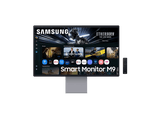 Monitor gaming - Samsung SMART OLED M90SF  LS32FM902SUXEN, 32 QHD, 165 Hz, 0.03 ms, OLED, Altura ajustable, Plata