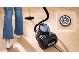 Aspirador sin bolsa - Cecotec Conga Rockstar Multicyclonic XL Animal Plus, Ciclónico, 800 W, 20 kPa, 4 L, Compacto, Mascotas, Muebles, Black
