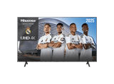 TV LED 50 - Hisense 50A6Q, UHD 4K, Quad Core/MT9603,  IA 4K Upscaler, Modo Juego Plus, Control por voz, Negro