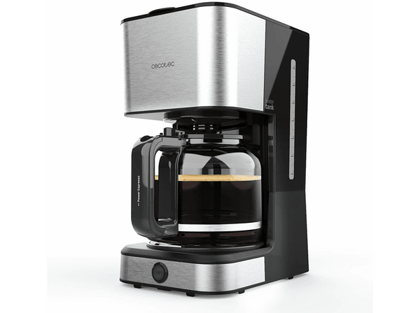 Cafetera de goteo - Cecotec 01554 Route Coffee 66 Heat, 950 W, Para 12 tazas, Tecnología ExtemeAroma