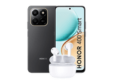 Móvil - Honor 400 Smart, Velvet Black, 256GB, 8GB RAM, 6.77 TFT - LCD, Qualcomm® Snapdragon® 685 (6nm), 6500mAh, Incluye Earbuds