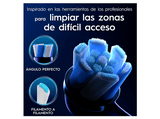 Recambio para cepillo dental - Oral-B iO Ultimate Clean, Pack de 6 unidades, Negro
