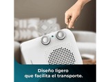 Calefactor - Cecotec ReadyWarm 2050 Max Dual White, 2000W, 2 niveles de potencia, 3 modos de funcionamiento, Hasta 20m2, Termostato regulable, Blanco