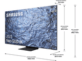 TV Neo QLED 65 - Samsung TQ65QN900CTXXC, Neo QLED 8K, Neural Quantum Processor 8K, Smart TV, DVB-T2 (H.265), Titan Black