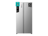 Frigorífico americano - Hisense RS3P558NEIC, Total No Frost Multi Air Flow, 178.6 cm, 544 l, Inox