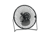 Ventilador de sobremesa - Avant AV7706, 3W, 1 metro, USB, Negro