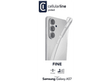 Funda móvil - CellularLine Fine, Samsung, Galaxy A57, Transparente