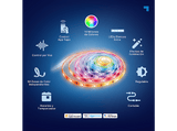 Tira de Luz LED Inteligente - TP-Link Tapo L930-5, Multicolor + Luz Blanca, 50 Zonas Independientes, Control App Tapo, Control por Voz, 5 Metros