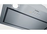 Campana integrable - Bosch DHL585B, Telescópica, 650  m³/h, 4 Velocidades, 52 cm, Iluminación LED, Inox