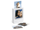 Impresora fotográfica - Polaroid Hi-Print 3x3 + 6 cartucho 10 hojas, Transferencia térmica por difusión de colorante, Vel. impresión <lt/>50s, Blanco