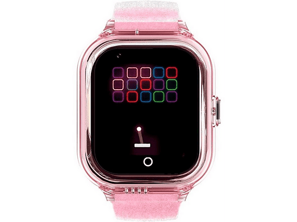 Smartwach infantil - Save Family Enjoy, 38 mm, Botón SOS, GPS, WIFI y LBS, 72h Autonomía, Pantalla 1.4", Rosa