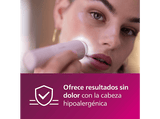 Rasuradora - Philips 5000 series BRR454/00 , Depiladora facial, Espejo y luz LED, Piel suave, Compacta y portátil, Cuchillas Autoafilables