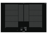 Placa modular - Siemens iQ700 EX875KYW1E, Inducción, 2 zonas, 30 cm, Negro