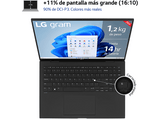 Portátil - LG 16Z90R-E.AD75B, 16, WQXGA, Intel® Core™ i7-1360P, 32GB RAM, 512GB SSD, Windows 11 Home