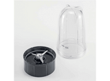 Batidora de vaso - Ariete 559, 250 W, 0.5 l, Cuchillas acero inoxidable, Rojo