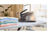 Centro de planchado - Braun CareStyle 3 IS3257BK, 2200 W, Golpe de vapor 500 g/min, 7.5 bar, EloxalPlus, Negro