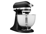 Robot amasador - KitchenAid 5KSM95PSEBM, 250 W, 4.3 l, 58-220 RPM, Cabezal Inclinable, Negro Mate