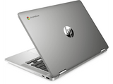 Convertible 2 en 1 - HP Chromebook x360 14a-ca0036ns, 14 Full HD, Intel® Pentium® Silver N5030, 8GB RAM, 64GB eMMC, UHD 605, Chrome OS, Plata