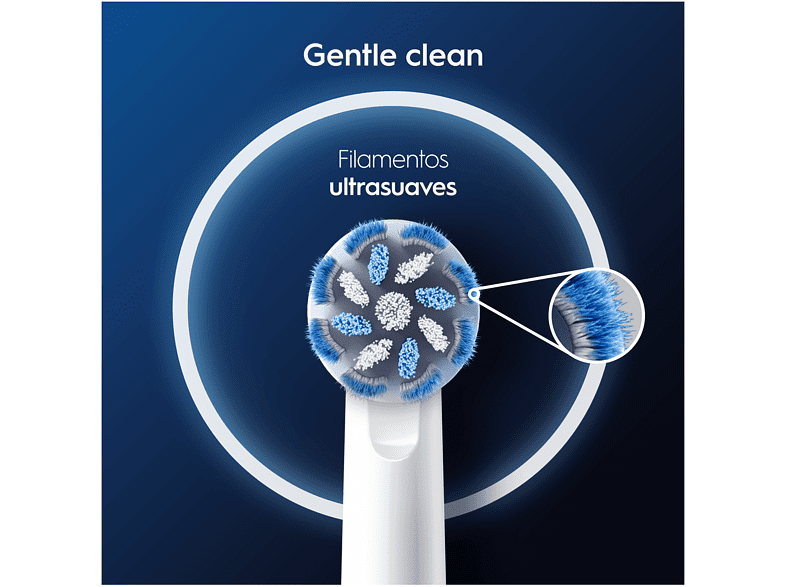Recambio para cepillo dental - Oral-B Pro Sensitive Clean, Cabezales De Recambio, 9 Unidades