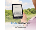 eReader - Amazon Kindle Paperwhite 2021, 6.8, 300 ppp, 8GB, Wi-Fi, Impermeable, Con publicidad, Negro