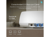 Sistema WiFi Mesh - TP-Link Deco BE25 (3 Pack), Wi-Fi 7 BE3600 de Doble Banda, 2 puertos 2.5Gbps, Protección HomeShield, Control Parental, MLO