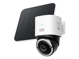 Cámara de vigilancia IP - Eufy S330, 4K, Función de visión nocturna, Solar, 360º, Negro/Blanco