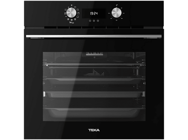 Horno - Teka Airfry HLB 8416, Multifunción, Limpieza por agua, 70 l, 59.5 cm, Calentamiento rápido, Negro