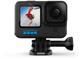 Cámara deportiva - GoPro Hero 10 Black, 5.3K60, 23 MP, SuperFoto, HDR, HyperSmooth 4.0, Sumergible 10m, Negro