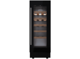 Vinoteca - Teka RVU 10020 GBK, Cíclico, 20 botellas, LED, Puerta Reversible, Doble Cristal Tintado, Negro
