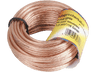 Cable audio - Hama 00205142, 2 x 1.5 mm², 10 m, Transparente