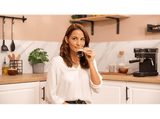 Cafetera express - Cecotec Cafelizzia 890 Rose Pro, 20 bar, 1350 W, 1.1 L, 2 tazas, Compacta, Thermoblock, Manómetro, Gray