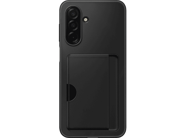 Funda móvil - Samsung, Para Galaxy A26 5G, Trasera, Bolsillo para tarjeta, Negra
