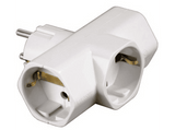 Ladrón enchufe - Hama 047843, Blanco