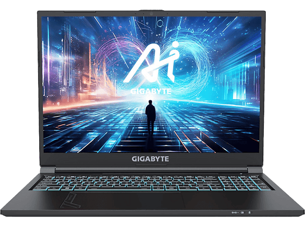 Portátil gaming - Gigabyte G6 KF-73ES893KD, 16" WUXGA, Intel® Core™ i7-13620H, 16 GB RAM, 512GB SSD, GeForce RTX™ 4060, Sin sistema operativo