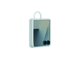 Funda -  Samsung, Para Samsung Galaxy Z Flip7, De Silicona con anillo, Menta