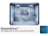 Horno - Beko BBCM12300X, Multifunción, Limpieza por vapor, 48 l, 59.4 cm, Inox
