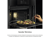 Horno - Haier I-Touch Series 4 HWO60SM5T9BH, 70l, Multifunción, Pirolítico, 55cm, Wi-Fi, Sonda térmica, Negro