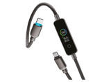 Cable USB - CellularLine Power View IQ Cable USB C, Carga rápida, 240 W, Universal, Negro
