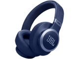 Auriculares inalámbricos - JBL Live 770, Cancelación ruido adaptativa, Autonomía 65h, Bluetooth, Azul
